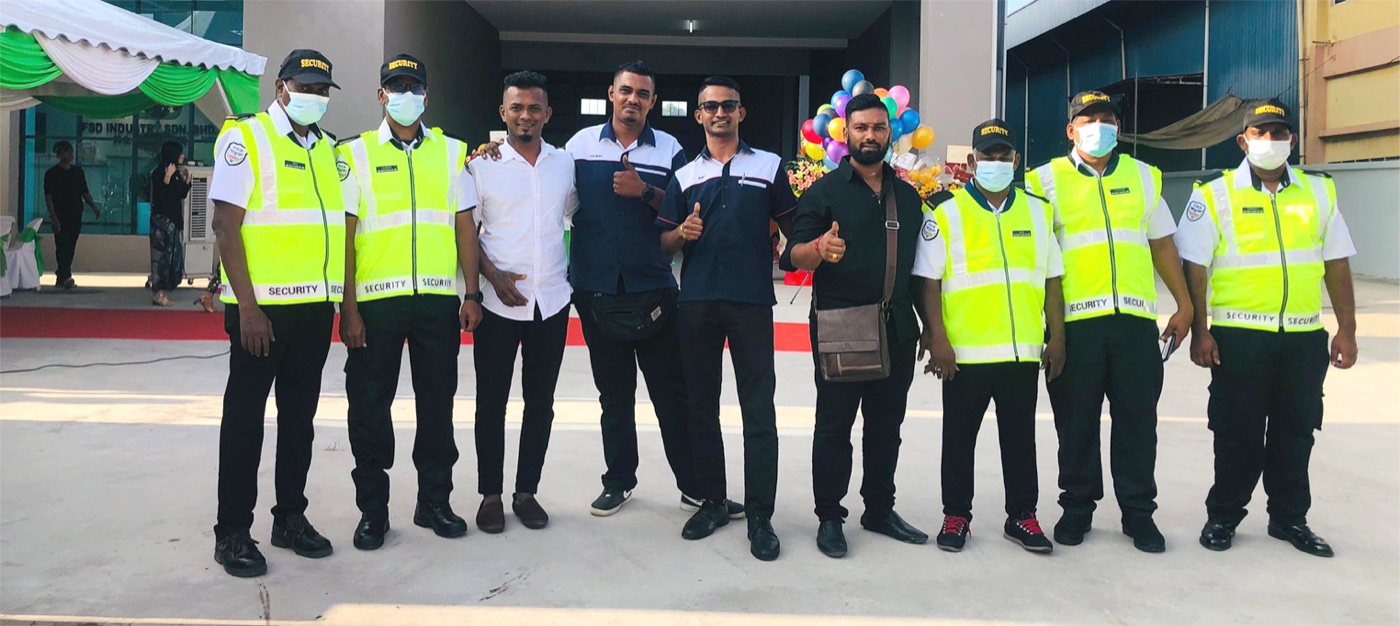 MAG Security personnel deployed at a client premises